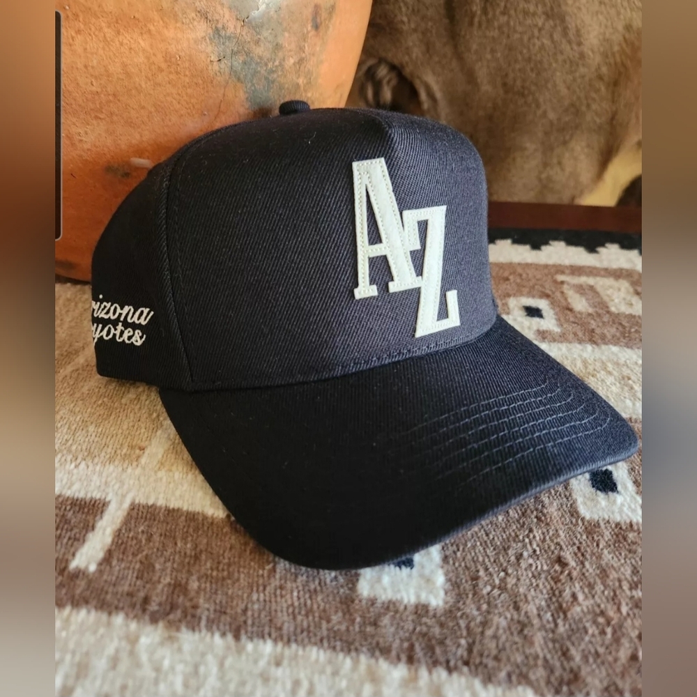 Arizona Coyotes Utah Mammoth Black AZ Desert Adjustable Hat Acrylic/Wool NEW
